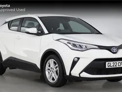 White Used 2022 Toyota C-HR SUV | £18,500 (Fair price)