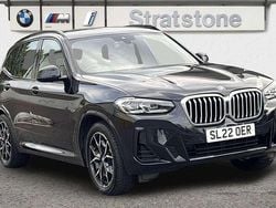 Black Used 2022 BMW X3 M Sport SUV | £35,295 (Fair price)