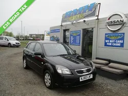 Black Used 2010 Kia Rio Hatchback | £2,495