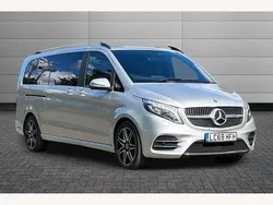 Silver Used 2019 Mercedes V300 AMG line MPV | £45,990 (Good price)
