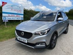 Silver Used 2019 MG ZS Exclusive Sedan | £11,495 (Fair price)