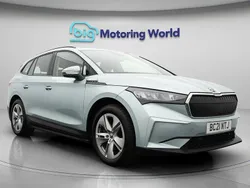 Silver Used 2021 Skoda Enyaq iV Loft SUV | £15,100 (A bit pricey)