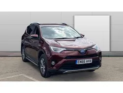 Red Used 2017 Toyota RAV4 Hybrid Business Edition SUV | £15,990 (Fair price)
