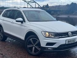 White Used 2018 VW Tiguan SE SUV | £15,999 (Fair price)