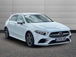 White Used 2020 Mercedes A180 Executive Hatchback | £16,995 (A bit pricey)