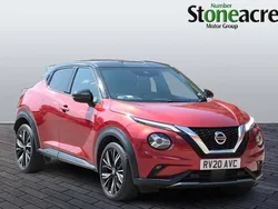Red Used 2020 Nissan Juke Tekna+ SUV | £15,495 (Fair price)