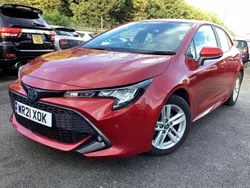 Barcelona red Used 2021 Toyota Corolla Hatchback | £14,750 (Good price)