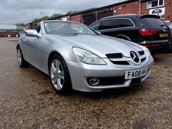 Silver Used 2008 Mercedes SLK200 Cabriolet | £2,995 (A bit pricey)
