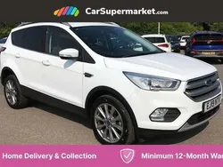 White Used 2019 Ford Kuga Titanium SUV | £12,797 (Fair price)