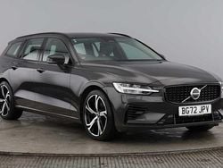 Platinum grey Used 2022 Volvo V60 Plus Estate | £23,690 (Expensive)