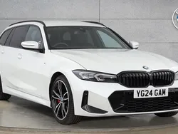 White Used 2024 BMW 320 M Sport Estate | £35,750 (Expensive)