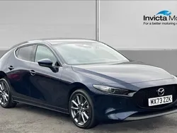Blue Used 2023 Mazda 3 Takumi-Line Hatchback | £20,000 (A bit pricey)