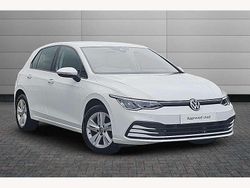 White Used 2021 VW Golf VIII Life Hatchback | £13,595 (Fair price)