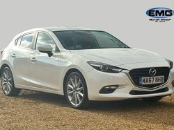 White Used 2017 Mazda 3 Inclusive Hatchback | £8,345 (Fair price)