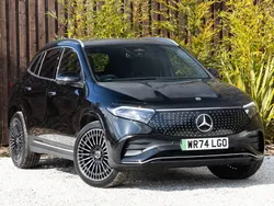 Black New 2024 Mercedes EQA250+ AMG line SUV | £32,998 (Super price)