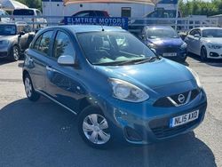 Blue Used 2015 Nissan Micra Visia Hatchback | £4,499 (Fair price)