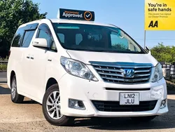 White Used 2012 Toyota Alphard MPV | £12,495 (A bit pricey)