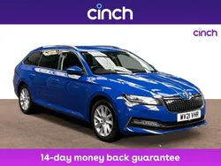 Blue Used 2021 Skoda Superb SE Technology Estate | £18,909 (Good price)