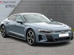 Grey Used 2022 Audi e-tron GT quattro Comfort Sedan | £43,280 (Good price)