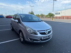 Silver Used 2009 Vauxhall Corsa Hatchback | £1,300 (Fair price)