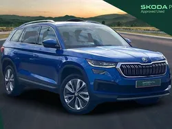 Race blue metallic Used 2022 Skoda Kodiaq SE L SUV | £26,558 (Fair price)