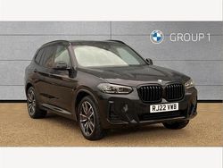 Black Used 2022 BMW X3 M Sport SUV | £34,995 (Expensive)