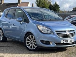 Blue Used 2014 Vauxhall Meriva MPV | £3,688 (Fair price)