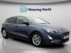 Blue Used 2019 Ford Focus Titanium Hatchback | £10,500 (Fair price)