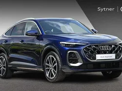 Blue Used 2025 Audi Q5 Sportback Advanced SUV | £61,500