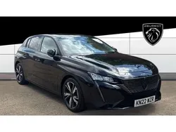 Black Used 2022 Peugeot 308 Allure Hatchback | £17,397 (A bit pricey)