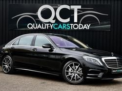 Black Used 2015 Mercedes S500L AMG line Sedan | £22,995