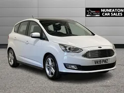 White Used 2019 Ford C-MAX Titanium X MPV | £13,700 (A bit pricey)