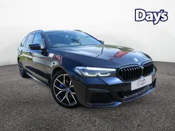 Black Used 2022 BMW 530e M Sport Estate | £21,995 (Fair price)