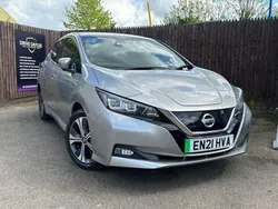 Silver Used 2021 Nissan Leaf Tekna Hatchback | £10,999