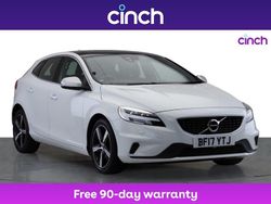 White Used 2017 Volvo V40 R-Design Estate | £11,299 (Fair price)