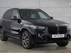 Black Used 2024 BMW X3 M Sport SUV | £46,000 (Expensive)