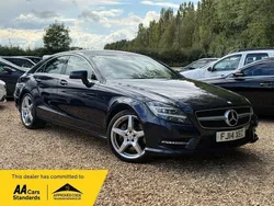 Blue Used 2014 Mercedes CLS350 AMG Coupe | £8,500 (Fair price)