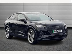 Black Used 2024 Audi Q4 Sportback e-tron Black Edition SUV | £33,650 (Expensive)