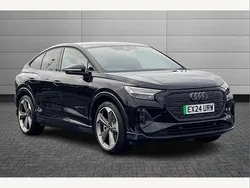 Black Used 2024 Audi Q4 Sportback e-tron Black Edition SUV | £34,895 (Expensive)