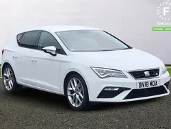 White Used 2018 Seat Leon FR Hatchback | £12,699 (Fair price)