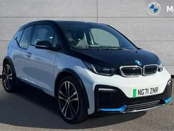 Capparis white with bmw i blue highlight Used 2022 BMW i3 Comfort Edition Hatchback | £13,869 (Good price)