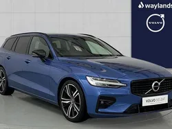 Blue Used 2020 Volvo V60 R-Design Estate | £26,291 (Expensive)
