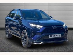 Obsidian blue Used 2025 Toyota RAV4 Hybrid Sport SUV | £42,250 (Expensive)