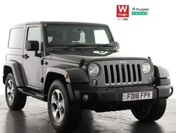 Grey Used 2018 Jeep Wrangler Overland SUV | £26,499 (Fair price)