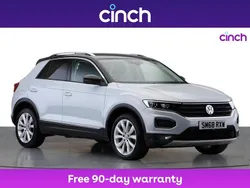 Silver Used 2019 VW T-Roc SEL SUV | £18,379 (Fair price)