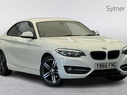 White Used 2016 BMW 218 Sport Line Coupe | £11,000 (Fair price)