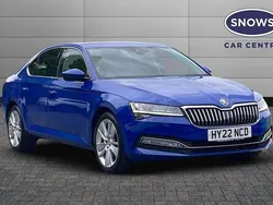 Blue Used 2022 Skoda Superb SE L Hatchback | £15,437 (Good price)