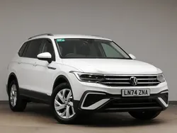 White Used 2024 VW Tiguan Allspace Life SUV | £29,998 (Good price)