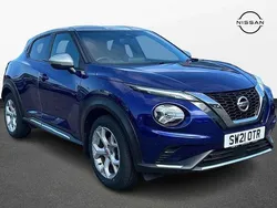 Blue Used 2021 Nissan Juke N-Connecta SUV | £14,900 (Good price)