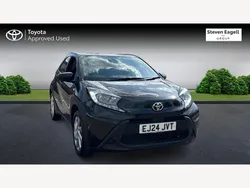 Black Used 2024 Toyota Aygo PURE Hatchback | £13,160 (Fair price)